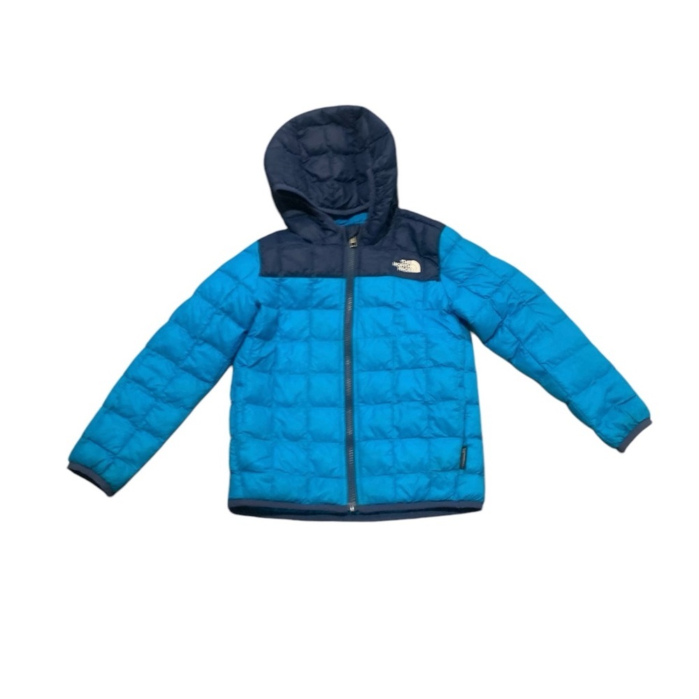 The north face boys puffer jacket, Boys youth size 5T, Blue
